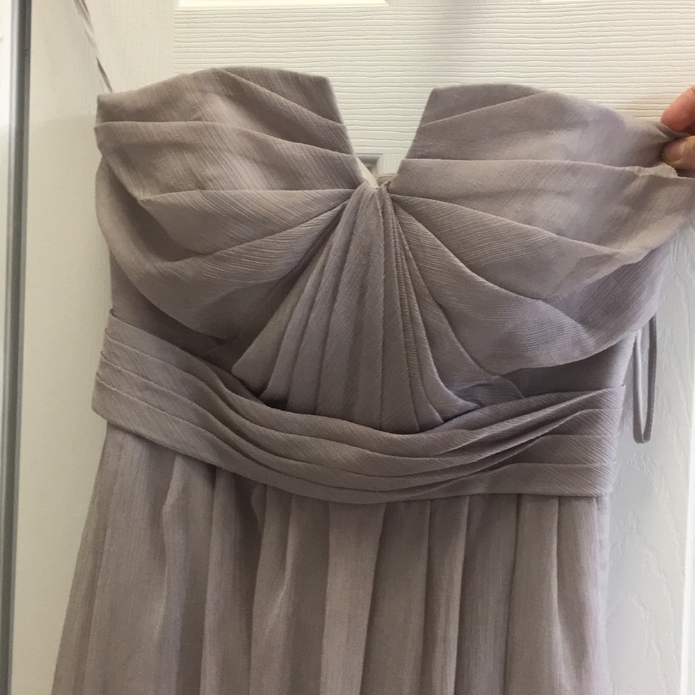 Lilac floor length dress